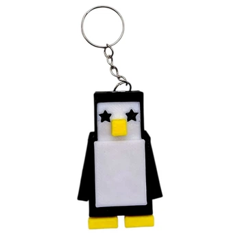 3D Брелоки ROBLOX (Роблокс) STAR PIGEON / ПІНГВІН БАТЛ KEYCHAIN, 3D друк OYTOY 02018100