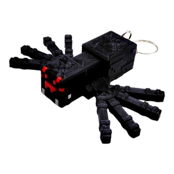 3D Брелоки MINECRAFT / МАЙНКРАФТ SPIDER / ПАУК KEYCHAIN, 3D печать OYTOY 01007100