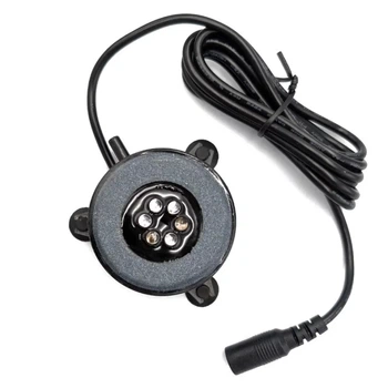 Воздушный распылитель для аквариума Xilong Led XL-10 с цветной подсветкой 1 Вт 10 см