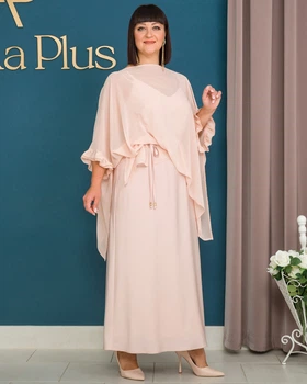 Костюм-двійка Alenka Plus 1305-2, 54, пудра