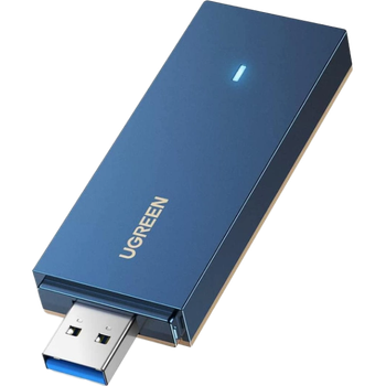 WiFi-адаптер UGREEN USB AX1800 USB WiFi 6 Dual-Band Wireless Adapter Blue (CM499)