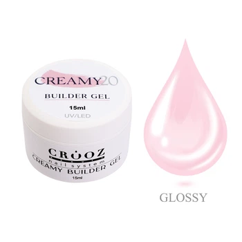 Гель для наращивания ногтей Crooz Creamy Builder gel №20