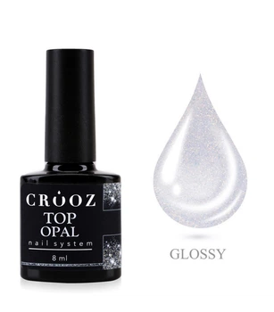 Топ для гель-лака Crooz Top Opal без липкого слоя 8 мл