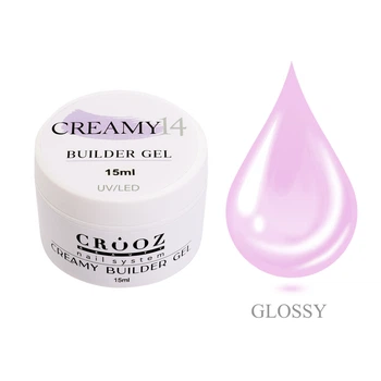 Гель для наращивания и укрепления Crooz Creamy Builder Gel №14
