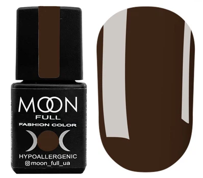 Гель-лак Moon Full Fashion Color 236 Темный шоколад 8 мл