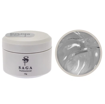 Гель для наращивания SAGA Builder Gel Veil Clear V06 15 мл