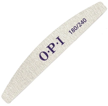Пилка для ногтей полумесяц OPI дуга 180/240 грит