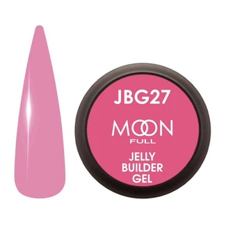 Гель-желе для наращивания Moon Full JBG 27 Jelly Builder Gel, 30 мл
