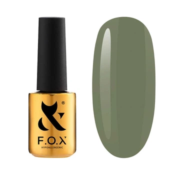 Гель-лак FOX Spectrum Gel Vinyl 015 Traveller зелений хакі 7 мл