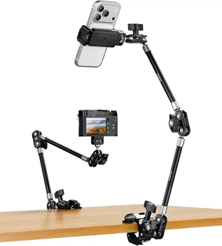 Алюмінієвий штатив Ulanzi Kit CO78 для телефона та камери, 61 см, з кронштейном Magic Arm (7FB93B7A42EB)