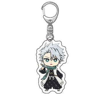 Брелок акриловый Блич Тоширо Хицугая Bleach Toushirou Hitsugaya 5 см 2748057401