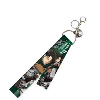 Тканевый брелок Attack on Titan Леви Аккерман 10 см (6298FDB67943)
