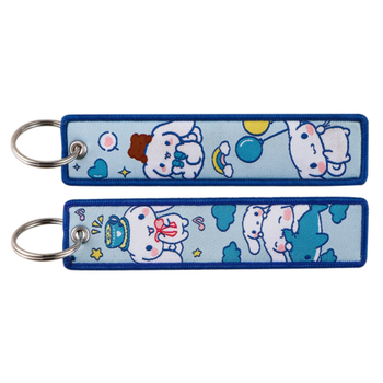 Брелок тканевый Хеллоу Китти Синаморол Hello Kitty Cinnamoroll 10 см 2858667293
