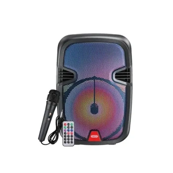 Акустическая система XO F51 Colored Jade Outdoor RGB Bluetooth Speaker, черная