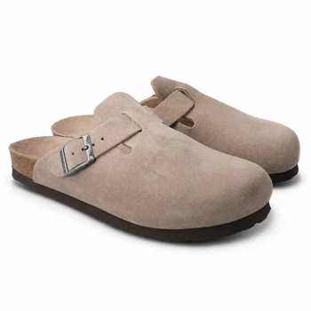 Сабо ортопедические Riva, бежевый велюр, unisex, G105495, TM Genuins (35)