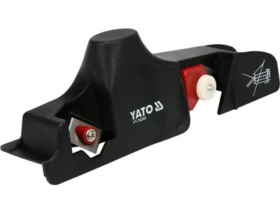 Рубанок для зняття фаски з гіпсокартону YATO 9.5-15 мм з 2 лезами YT-76260