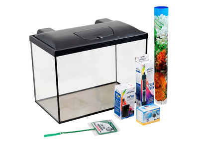 Акваріумний комплект Природа Скалярія Led прямий 50x30x36 см 54 л