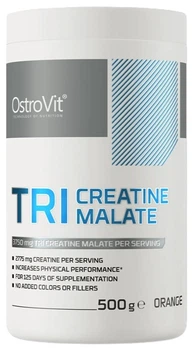 Креатин OstroVit Tri-Creatine Malate порошок 500 г Апельсин (5902232611724)