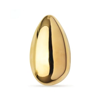 Брошь BROCHE Модерн Оракул из стали золотистая BRBF115519