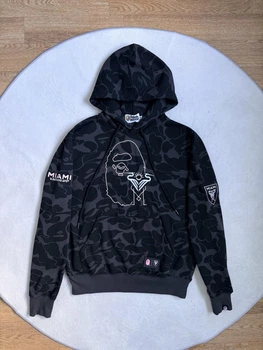 Зіп-худі Bape Miami Black 001 чорна XS