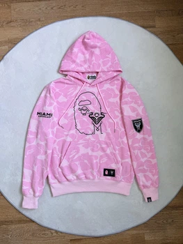 Зіп-худі Bape Miami Pink 001 рожевий XS