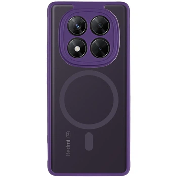Противоударный чехол TPU Bloom with Magnetic Fit для Xiaomi Redmi Note 15 Pro 4G Purple
