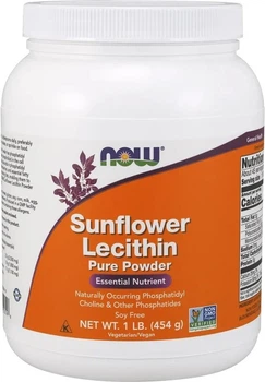 Lecytyna Now Foods Sunflower Lecithin w proszku 454 g (733739023148)