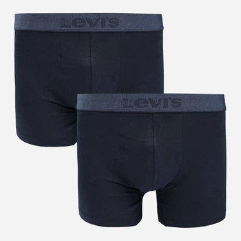 Набір трусів-боксерів чоловічих бавовняних Levi`s 701238010-003 M 2 шт Темно-синій (8720245891356)