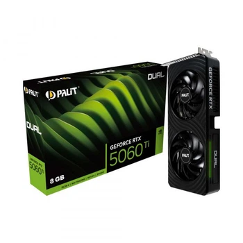 PALIT-XPERTVISION Відеокарта Palit nvidia RTX5060Ti dual 8gb gddr7 1 28bit 3-dp hdmi RTX5060Ti dual 8gb gddr7