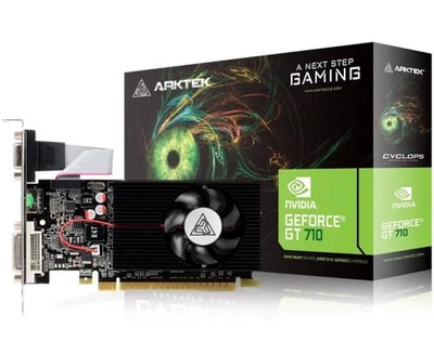 Видеокарта GeForce gt710, Arktek, 4Gb gddr3, 64-bit, vga/dvi/hdmi, 954/1600 MHz (akn710d3s4gl1)