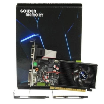Видеокарта GeForce gt730, Golden Memory, 2Gb gddr3, 128-bit, vga/dvi/hdmi, 700/1333 MHz, Low Profile (GT730D32G128bit)