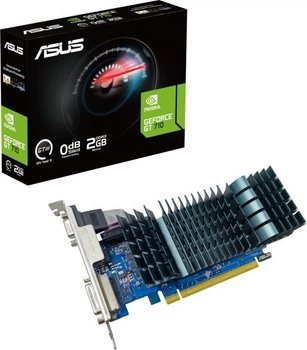 Видеокарта gf gt 710 2gb gddr5 Evo Asus (gt710-sl-2gd5-brk-evo)