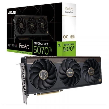 Видеокарта gf rtx 5070 Ti 16gb gddr7 ProArt oc Asus (proart-rtx5070ti-o16g)