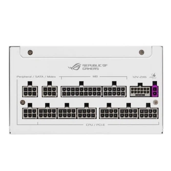 Блок питания Asus rog Strix 1000w Platinum White Edition (90ye00w4-b0na00)