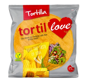 Тортилья з кукурудзяного борошна Tortillove 25см/4шт/240г