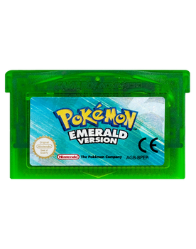Игра Nintendo Game Boy Advance Pokemon Emerald Version Французская Версия Только Картридж Б/У