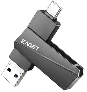 Флеш пам'ять USB EAGET CF60 256GB Type-C USB 3.2