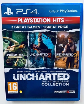 Диск для PlayStation 4 - Uncharted The Nathan Drake Collection PlayStation Hits, російська версія, Б/В