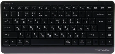 Клавіатура бездротова A4Tech FBK11 Wireless Grey (4711421965422)