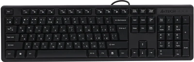 Клавиатура проводная A4Tech KKS-3 USB Black (4711421985864)