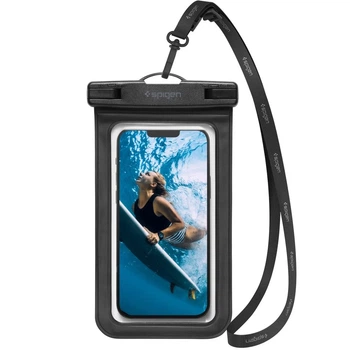 Водонепроницаемый чехол Spigen A601 Universal Waterproof 8.2" Black (AMP04525)