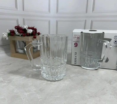 Набор стеклянных кружек Elysees 160 мл 6шт Luminarc V7284