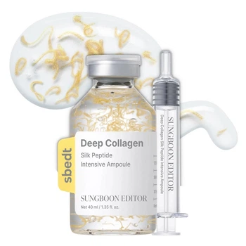 Лифтинг-ампула с пептидами и коллагеном Sungboon Editor Deep Collagen Silk Peptide Intensive Ampoule 40 мл