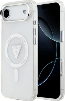 Чохол Guess IML Gradient Triangle Logo MagSafe для Apple iPhone Air Transparent (GUHMP17MHGTMLCGT)