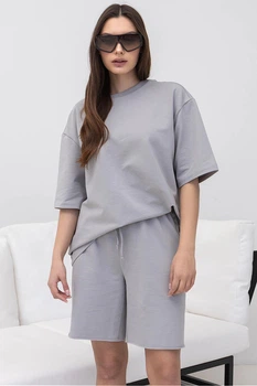 Жіноча футболка OVERSIZE TOTALFIT D5-LD91 M-L