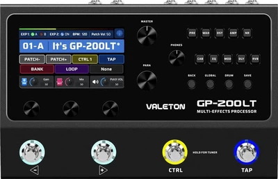 Гітарний процесор Valeton GP-200LT