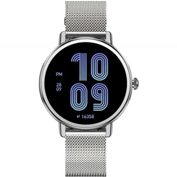 Смарт-часы Blackview X30 1,26" IPS 360×360 Bluetooth с пульсометром и шагомером 320 мАч Silver (6931548327080)