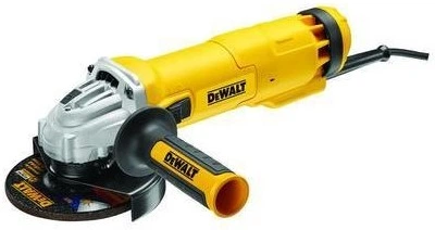 Кутова шліфувальна машина DeWalt DWE4237-QS з повзунковим вимикачем 1400 Вт 125 мм (5035048562840)