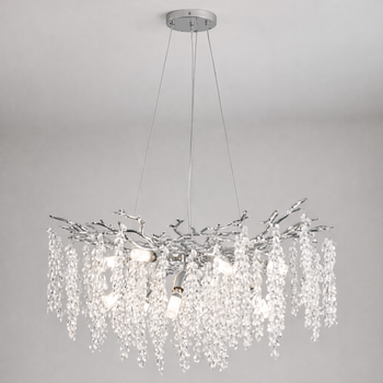 Світильник підвісний LUMINARIA OLIVIA 12xE14 R800 CHROME