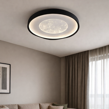 Потолочный светодиодный светильник BESMA "Marble" A3092-500 BK+WH 100W